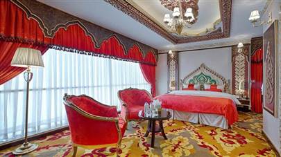 اتاق دو تخته دبل هتل الماس 2 مشهد اتاق دو تخته دبل هتل الماس 2 مشهد